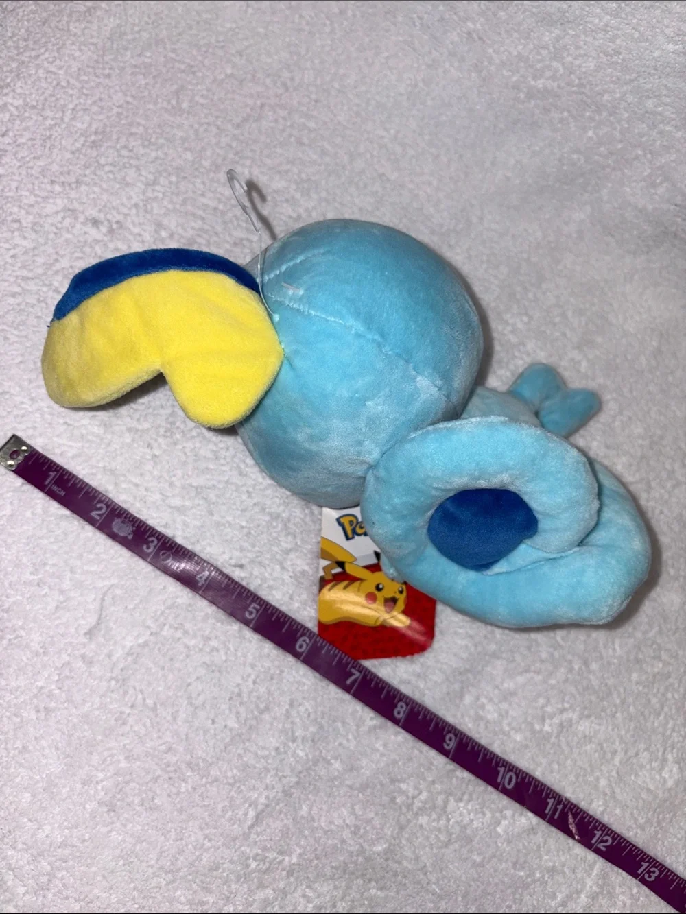 Pokémon Sobble Blue & Yellow Plush Stuffed Toy nwt